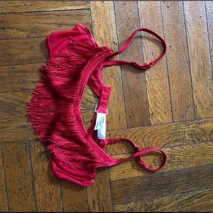 vintage fringe bra